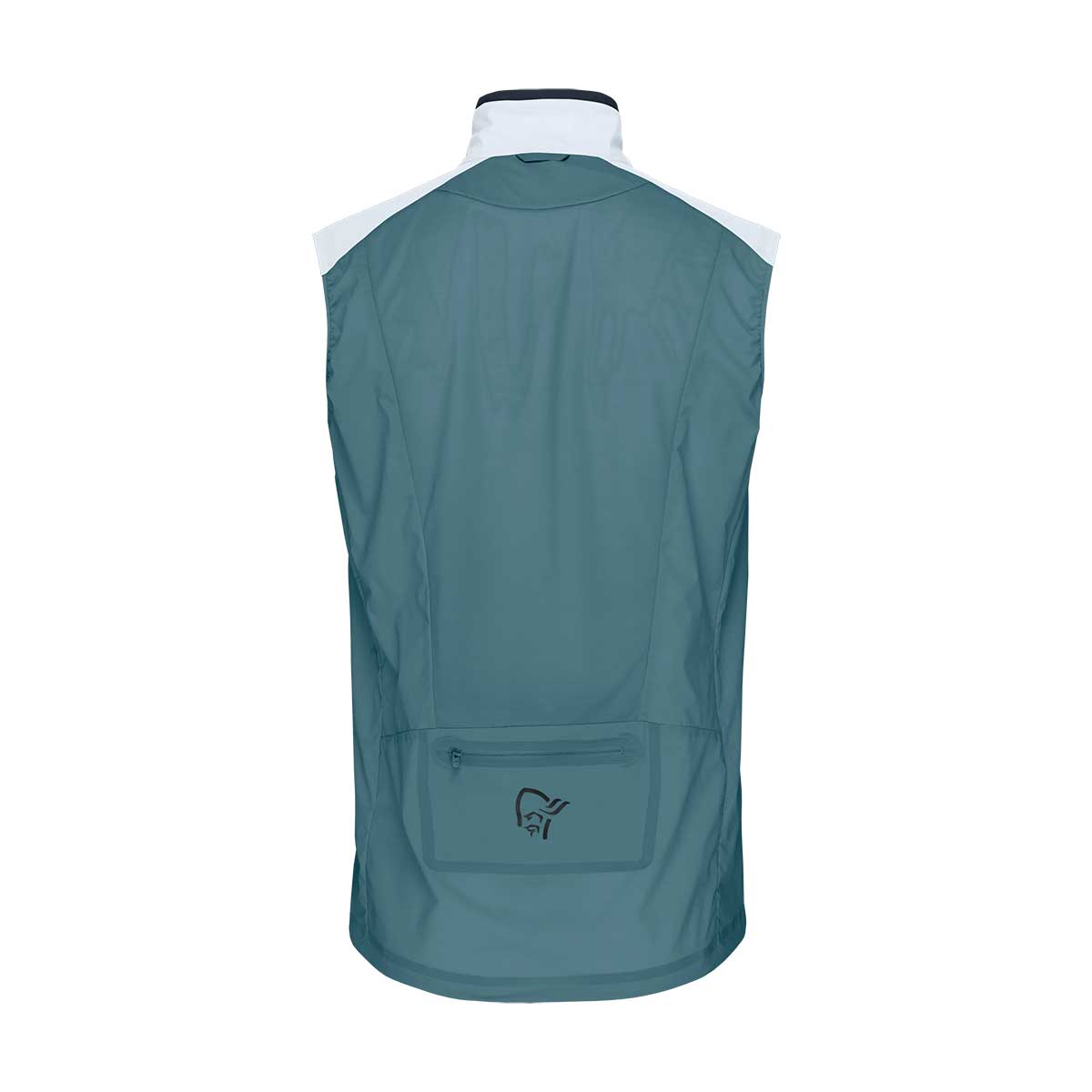 Norrona Senja Aero90 Vest Men's in Snow White